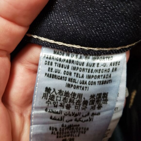 Guess By Marciano Skinny Jean Dark Wash Denim Cropped - Picture 12 of 16